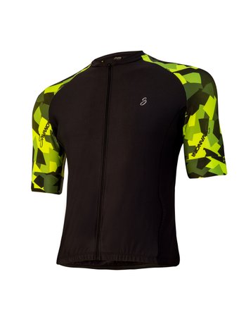Camisa Para Ciclismo Masculina Black Tatic Savancini (115)