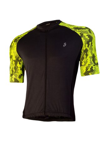 Camisa De Ciclismo Masculina Black Piton Savancini (115)